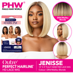 Outre Perfect Hairline Jenisse Synthetic 13x4 HD Lace Bob Wig
