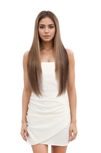 SLEEK SPOTLIGHT "ESTHER" 100% HUMAN HAIR  13x4 LACE WIG: LENGTH:: 28”