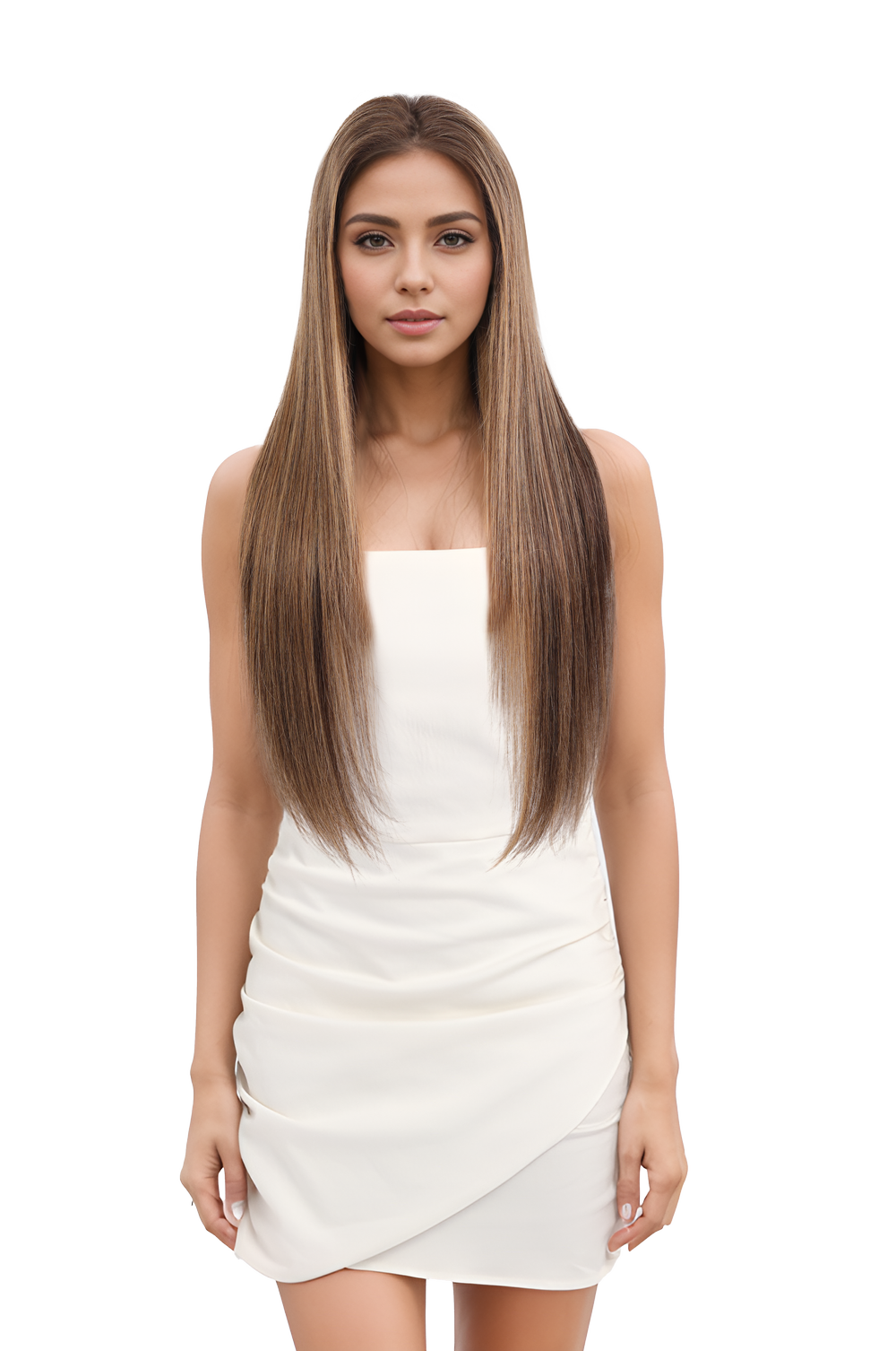 SLEEK SPOTLIGHT "ESTHER" 100% HUMAN HAIR  13x4 LACE WIG: LENGTH:: 28”
