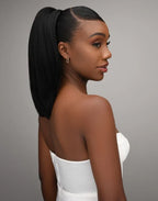 Feme 2-in-1 Half Wig or Ponytail-  Eva: Length: 14"