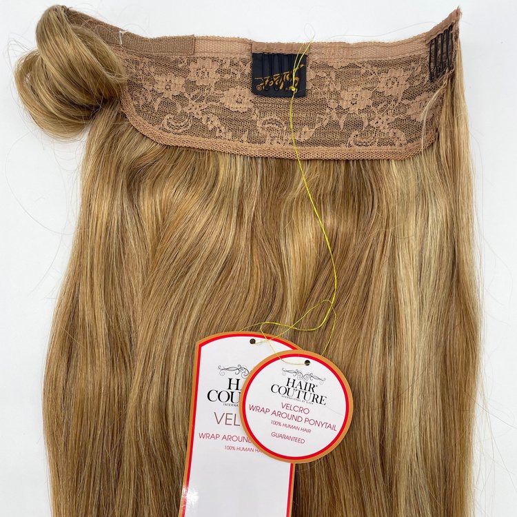 SLEEK AISHA HAIR COUTURE HUMAN HAIR VELCRO WRAP AROUND PONYTAIL