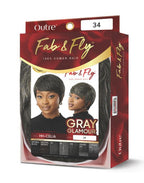 Fab & Fly Grey Glamour - Celia Length: 3-4"