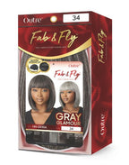 Fab & Fly Grey Glamour - Deria: Length:  11"