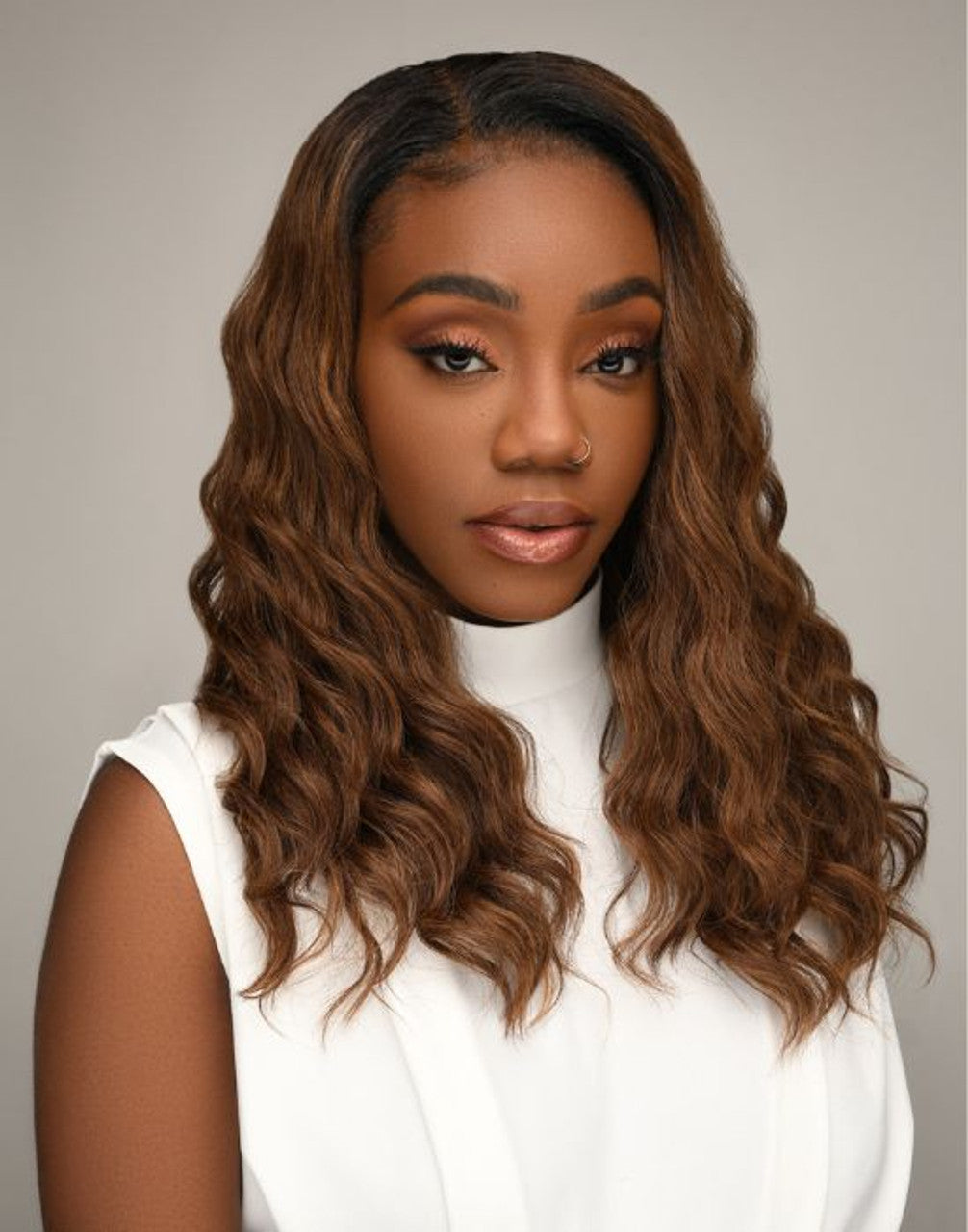 Feme 2-in-1 Half Wig or Ponytail- Nora: Length: 17.5"