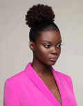 THE FEME COLLECTION - AFRO PUFF MEDIUM 100% HUMAN HAIR