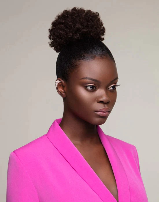 THE FEME COLLECTION - AFRO PUFF MEDIUM 100% HUMAN HAIR