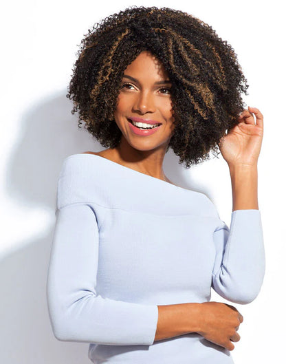 FEME WIG CONTOURED CURLS Synthetic Wig