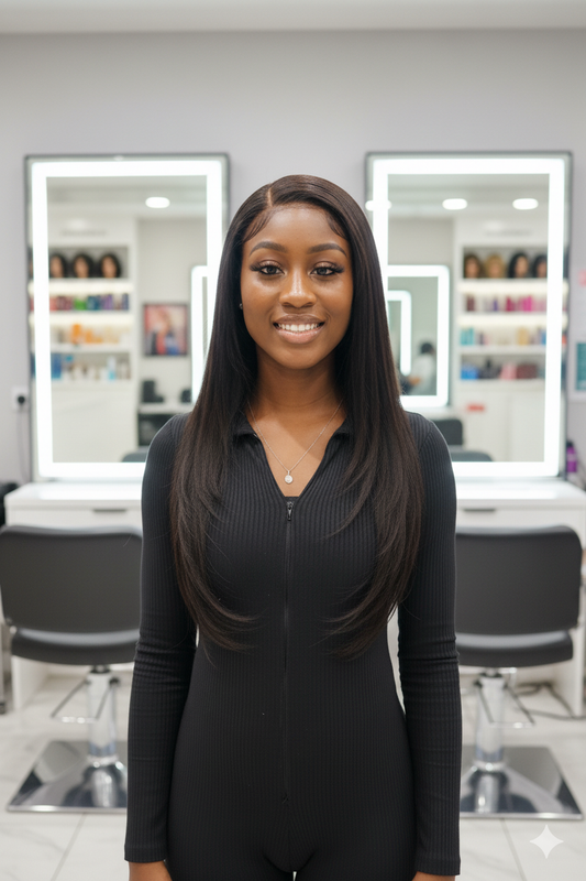 Echo Collection 4x4 Lace Front Natural Straight XXL Wig