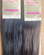 Echo Signature Collection 100% Unprocessed Remy Brazilian Blow out Straight Weave