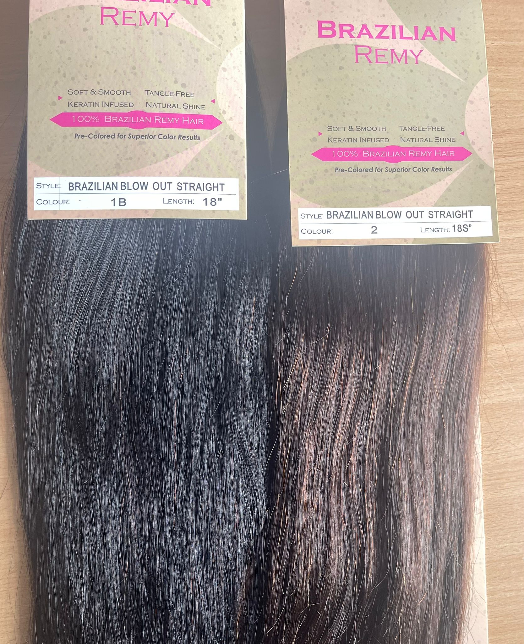 Echo Signature Collection 100% Unprocessed Remy Brazilian Blow out Straight Weave