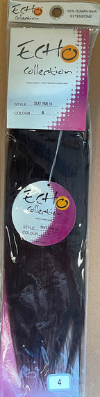 Echo Collection Silky Yaki 100% Human Hair Weave