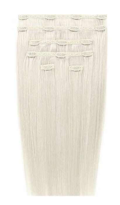 Beauty Works Double Hair Set Clip in Extensions 18 inch