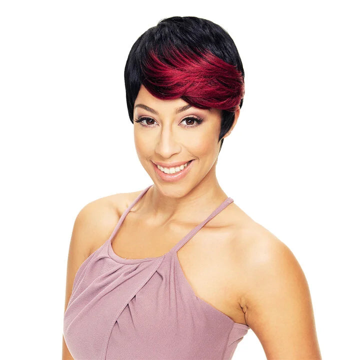 SLEEK KIMBERLEY FASHION IDOL 101 PREMIUM  SYNTHETIC LACE PARTING WIG