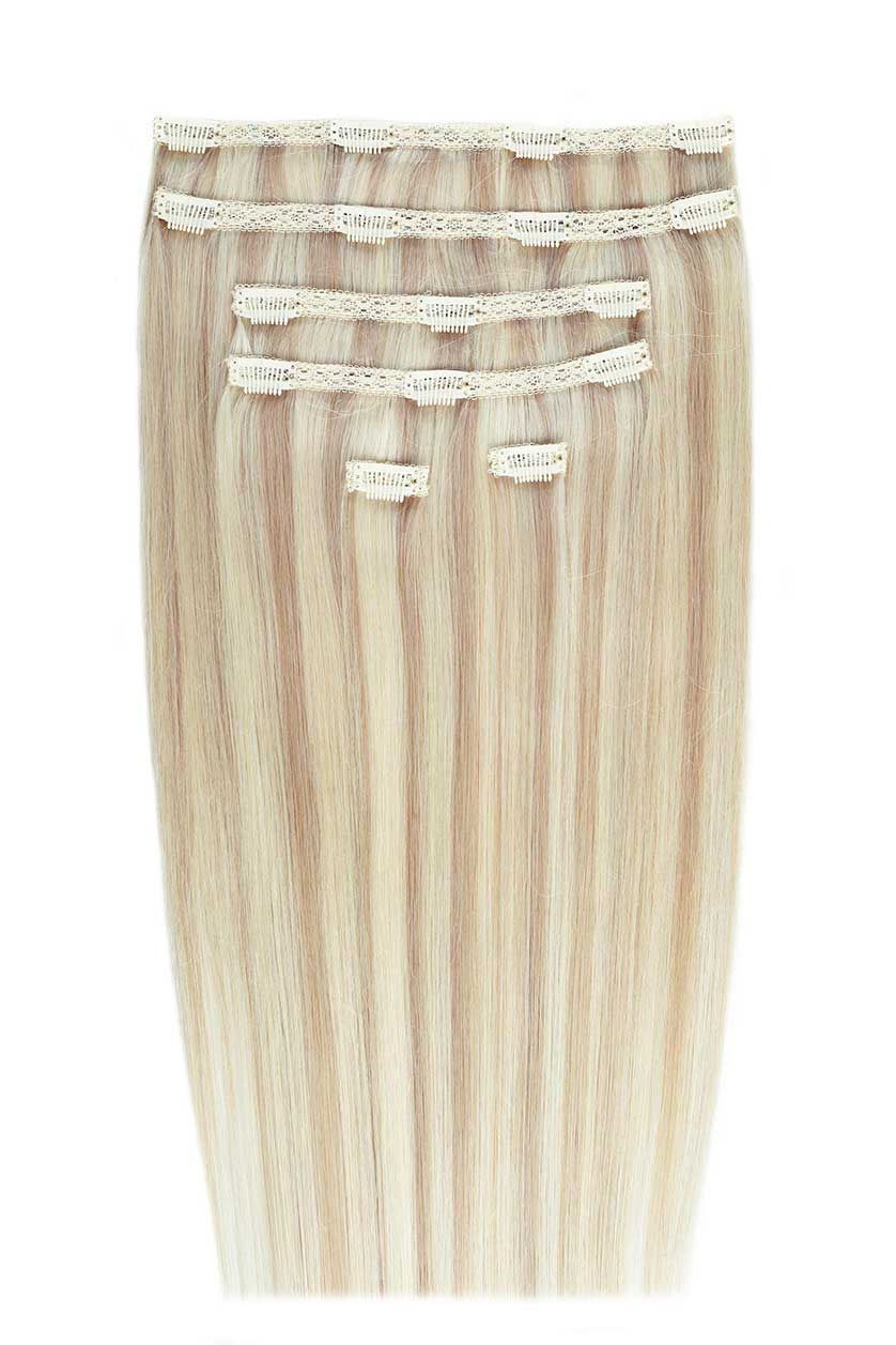 Beauty Works Double Hair Set Clip in Extensions 18 inch