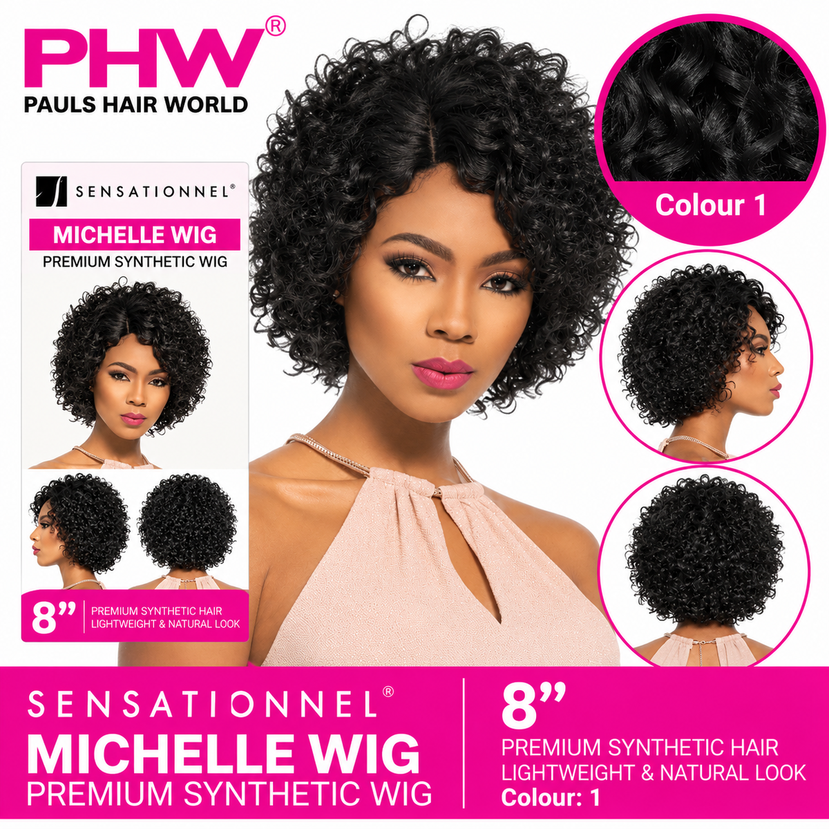 Empire Celebrity Series Michelle 100% Human Hair Lace Wig
