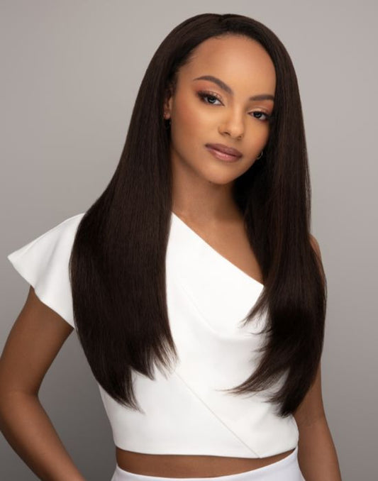 Feme 2-in-1 half Wig or Ponytail-  Nadia Length: 26"