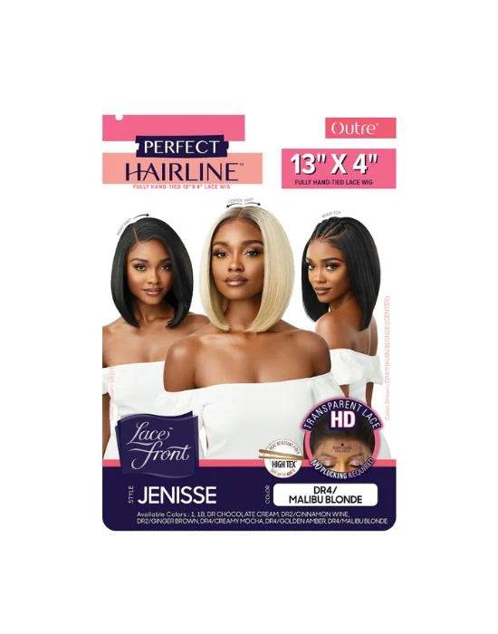 Outre Perfect Hairline Jenisse Synthetic 13x4 HD Lace Bob Wig