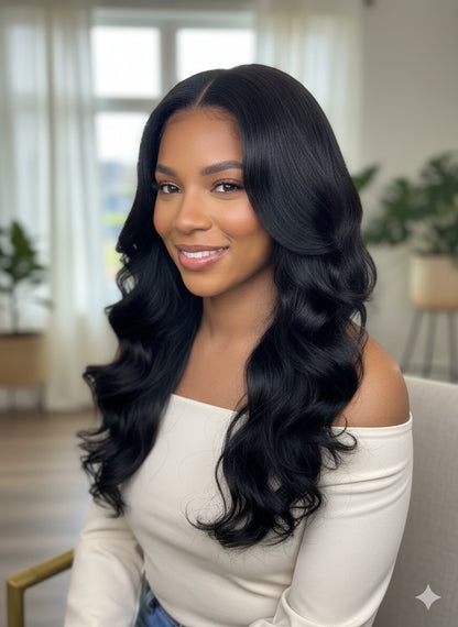 ECHO PURE 100% BRAZILIAN VIRGIN REMY WEAVE NATURAL WAVE
