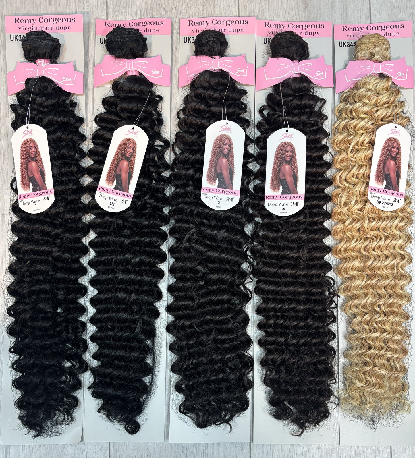 SLEEK REMY GORGEOUS DEEP WAVE BULK SYNTHETIC HAIR EXTENSIONS