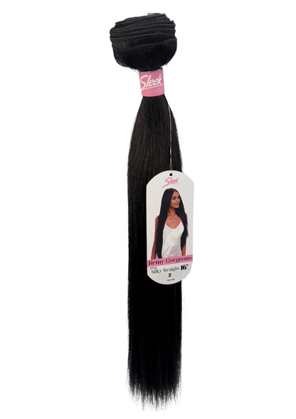 SLEEK REMY GORGEOUS Silky Straight Synthetic Hair For Weaving