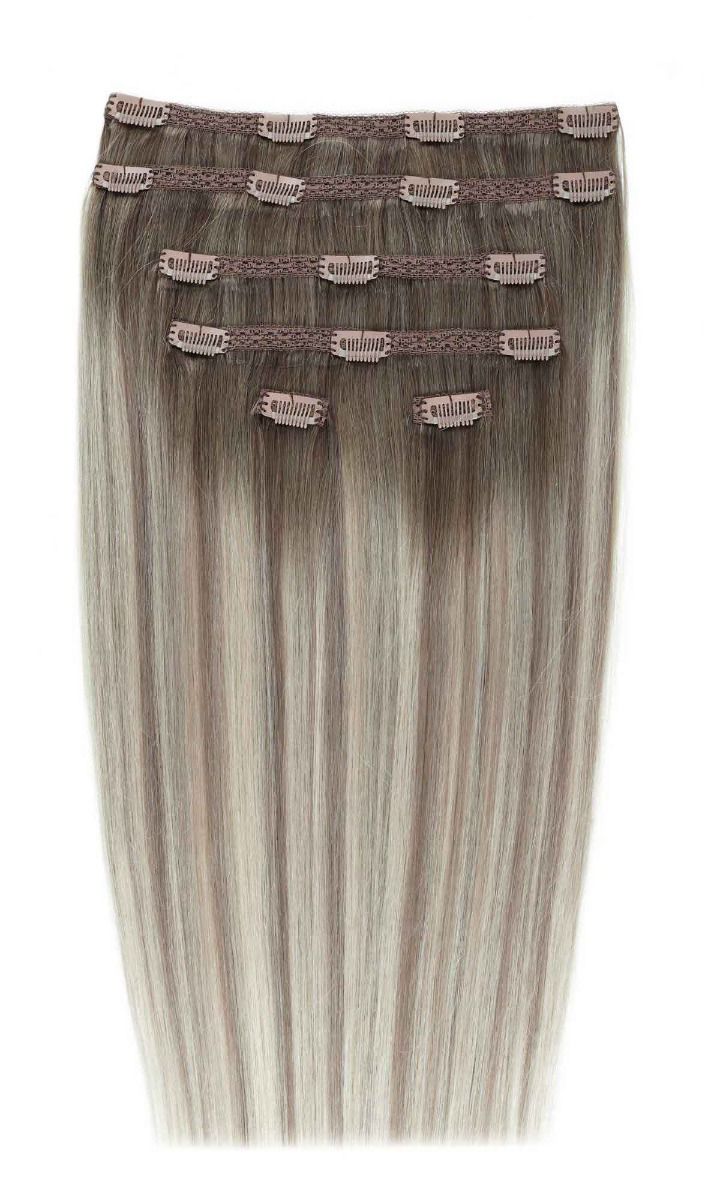 Beauty Works Double Hair Set Clip in Extensions 18 inch