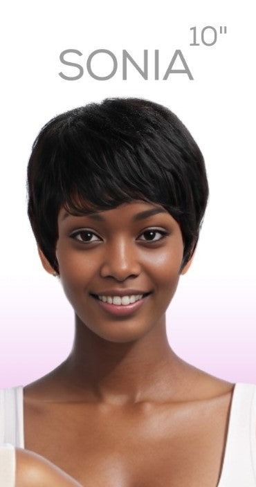 SLEEK SPOTLIGHT "SONIA" 100% HUMAN HAIR  WIG