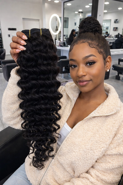 Signature Collection Virgin Remy Brazilian Natural Loose Deep Weave