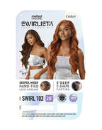Outre Outre Melted Hairline Swirlista - Swirl 102: Length: 28"