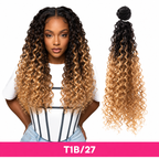 Feme Synthetic Weave - Deep Wave: Synthetic that feels like human hair.