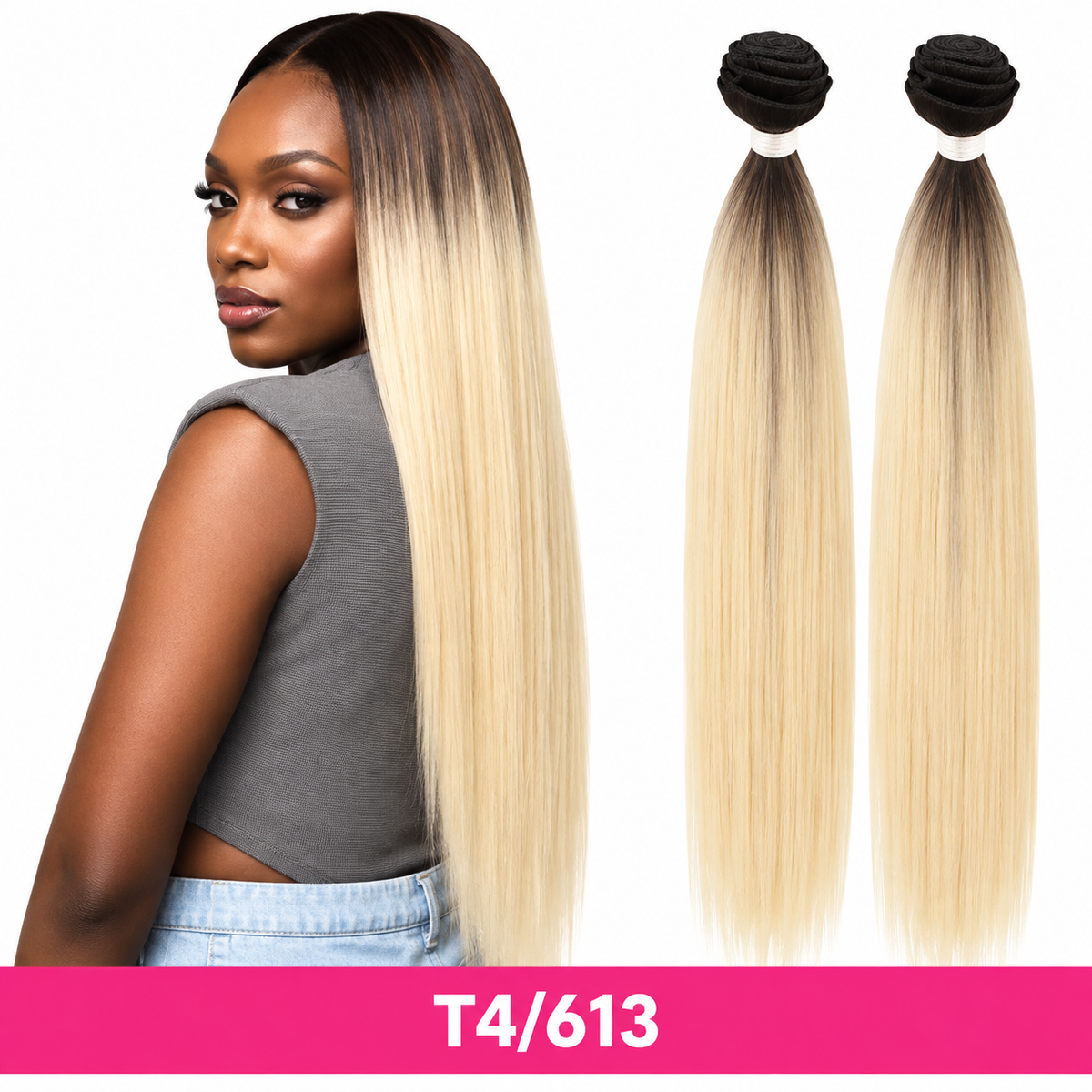 Feme Synthetic Weave - Straight: Synthetic that feels like human hair.