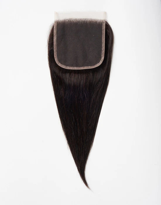 Feme 4x4 Virgin Brazilian Swiss Lace Closure Straight
