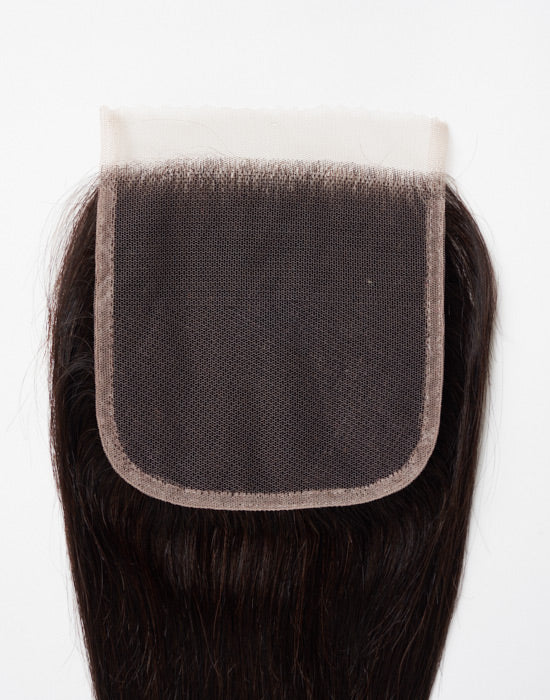 Feme 4x4 Virgin Brazilian Swiss Lace Closure Straight