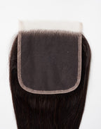 Feme 4x4 Virgin Brazilian Swiss Lace Closure Straight