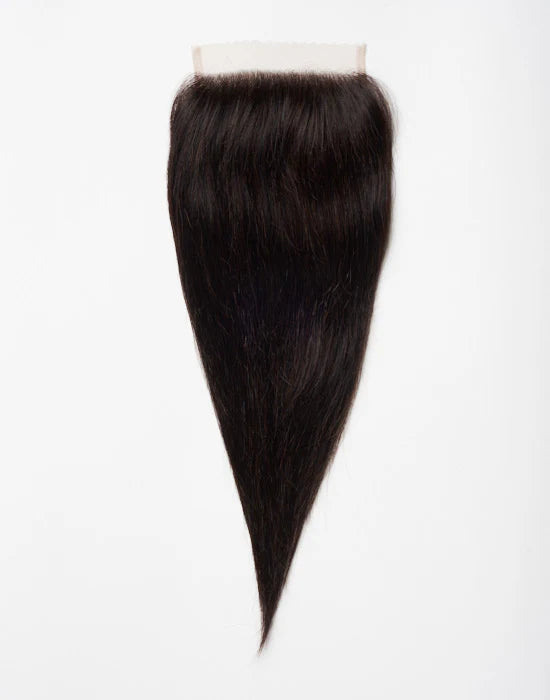 Feme 4x4 Virgin Brazilian Swiss Lace Closure Straight