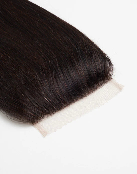 Feme 4x4 Virgin Brazilian Swiss Lace Closure Straight