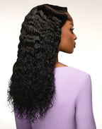 Feme Human Hair Weave – Deep Wave | 100% Human Hair Extensions :  Natural Dark