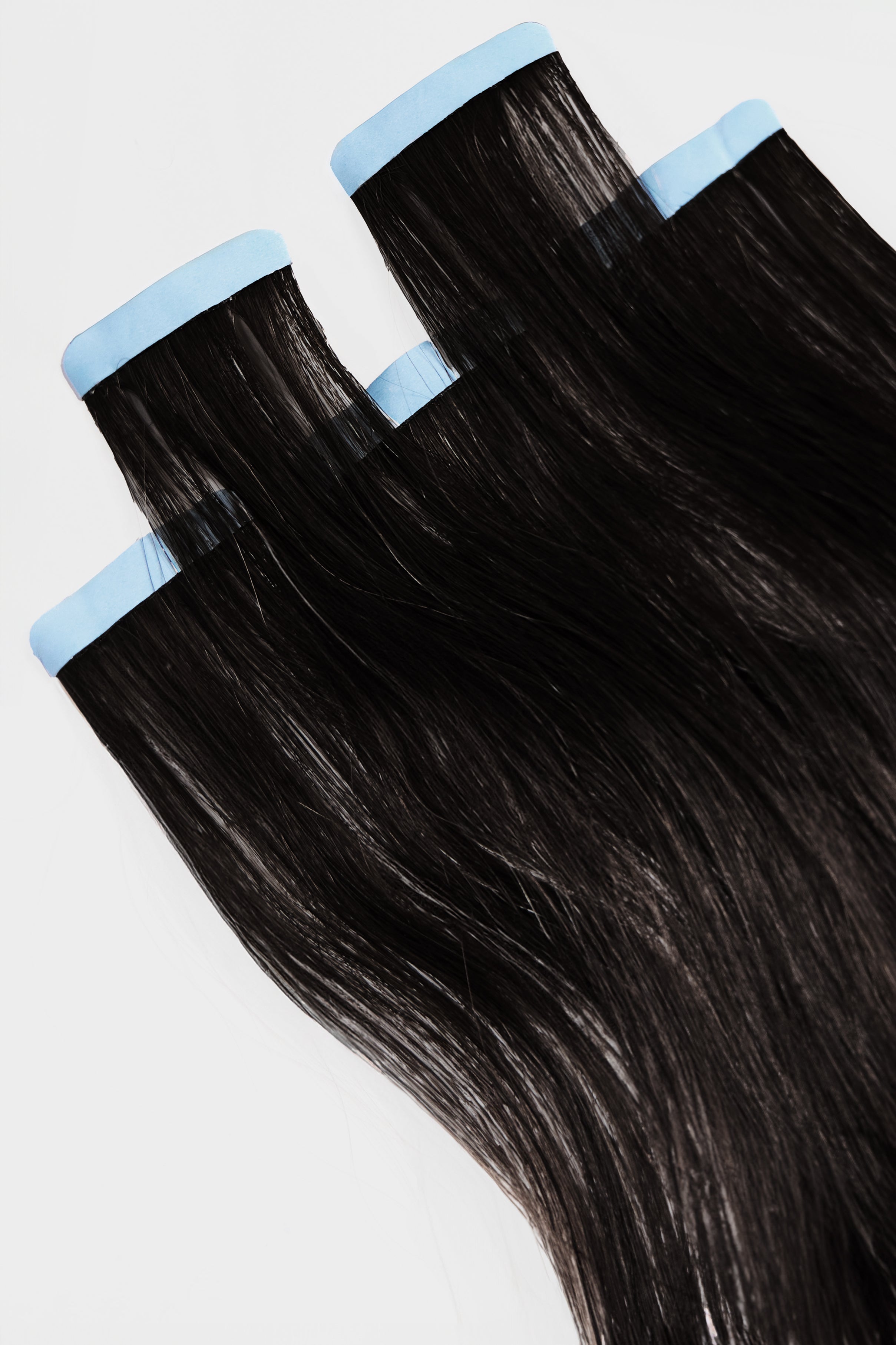 ECHO PREMIUM QUALITY 100% HUMAN HAIR TAPE HAIR EXTENSIONS 100G (40PCS) 18", 20" & 22"