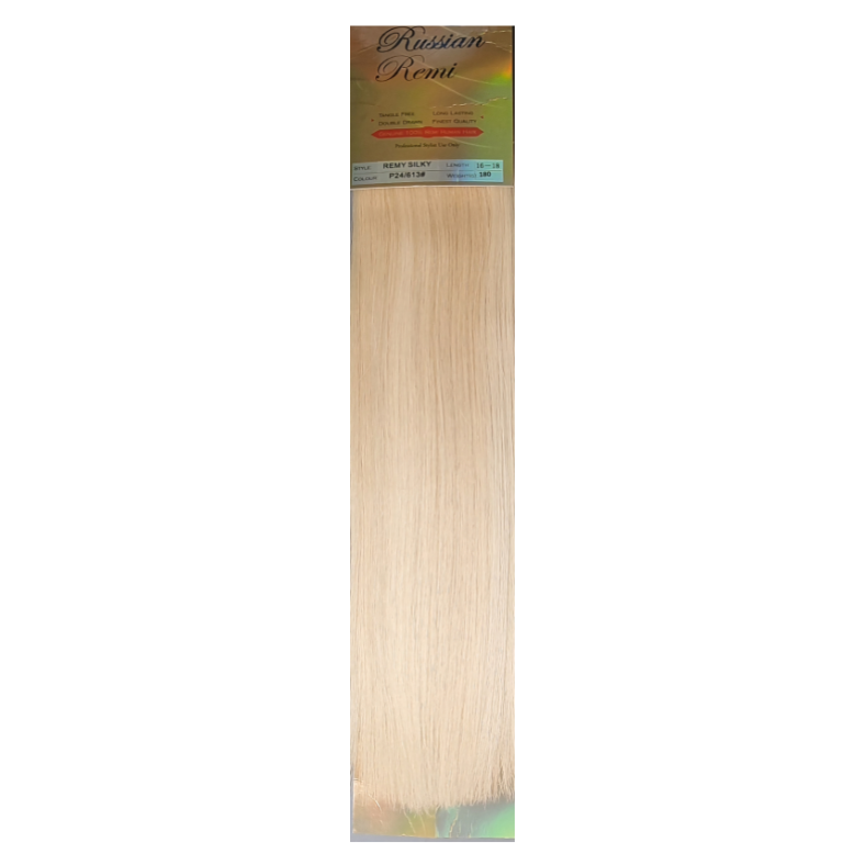 Echo 100% Russian Remy Hair Weft Extensions
