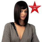 SLEEK CRYSTAL WIG FASHION  HUMAN HAIR WIG