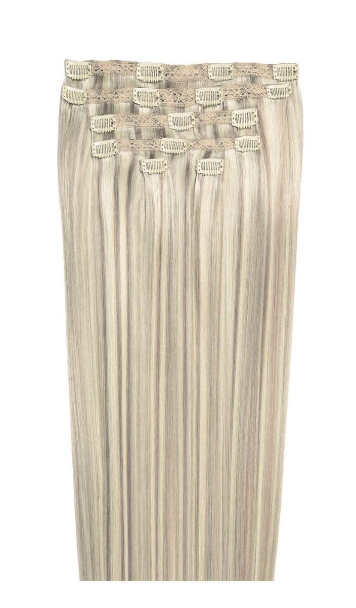 Beauty Works Double Hair Set Clip in Extensions 18 inch