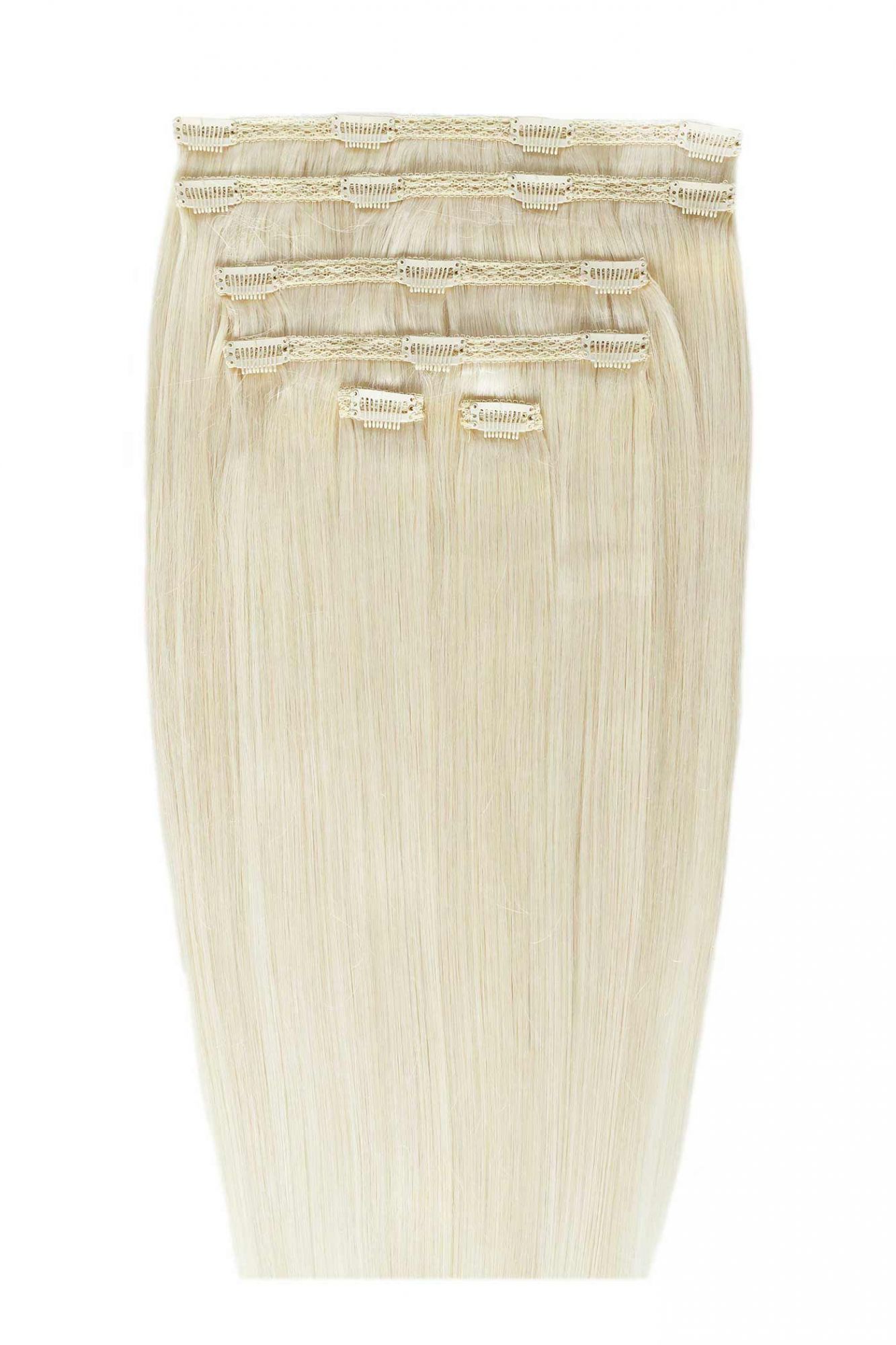 Beauty Works Double Hair Set Clip in Extensions 18 inch