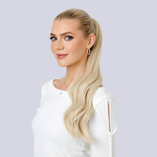 Stranded Long Wand Wave Clip-in Ponytail Hair Extension