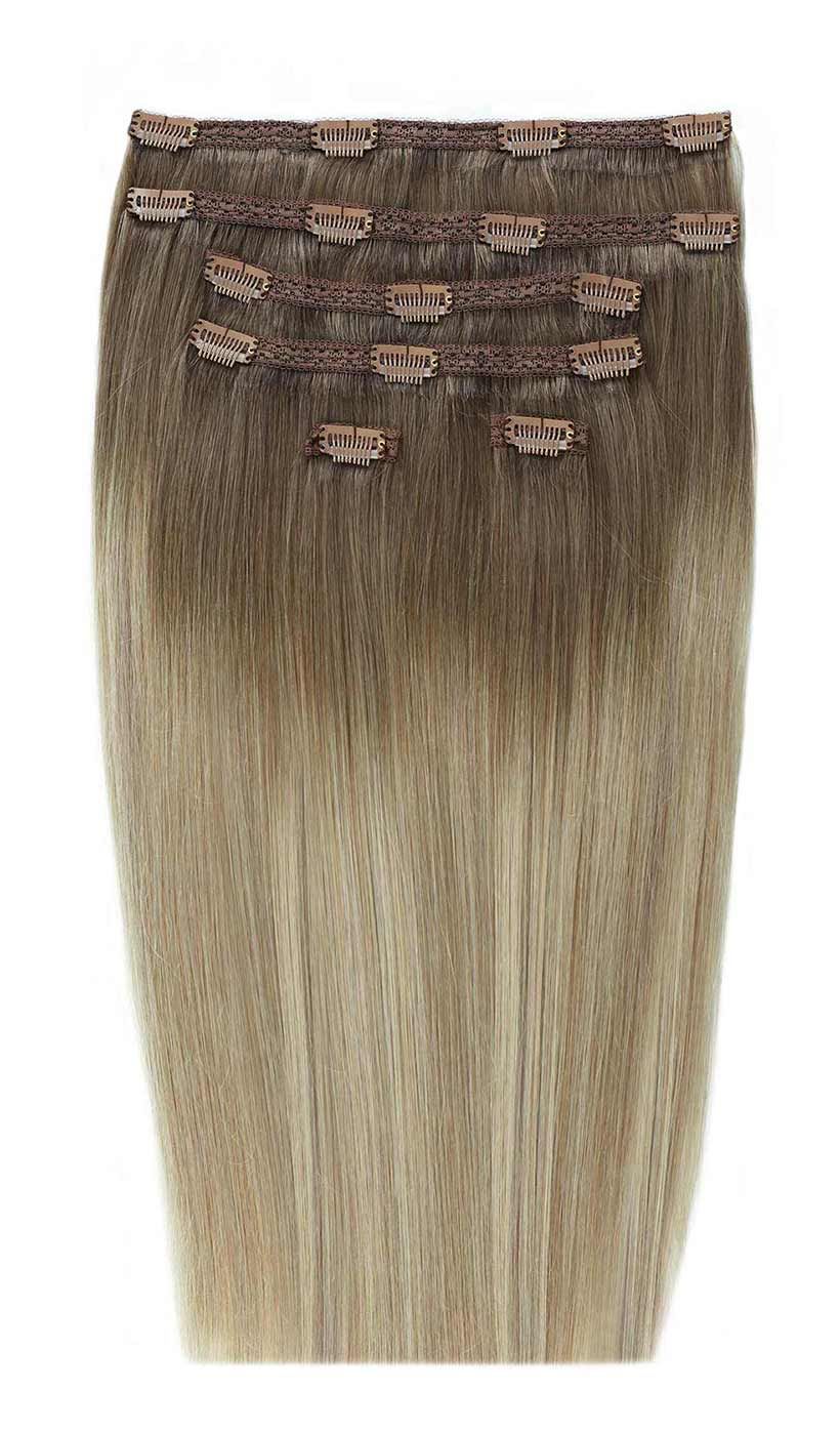 Beauty Works Double Hair Set Clip in Extensions 18 inch