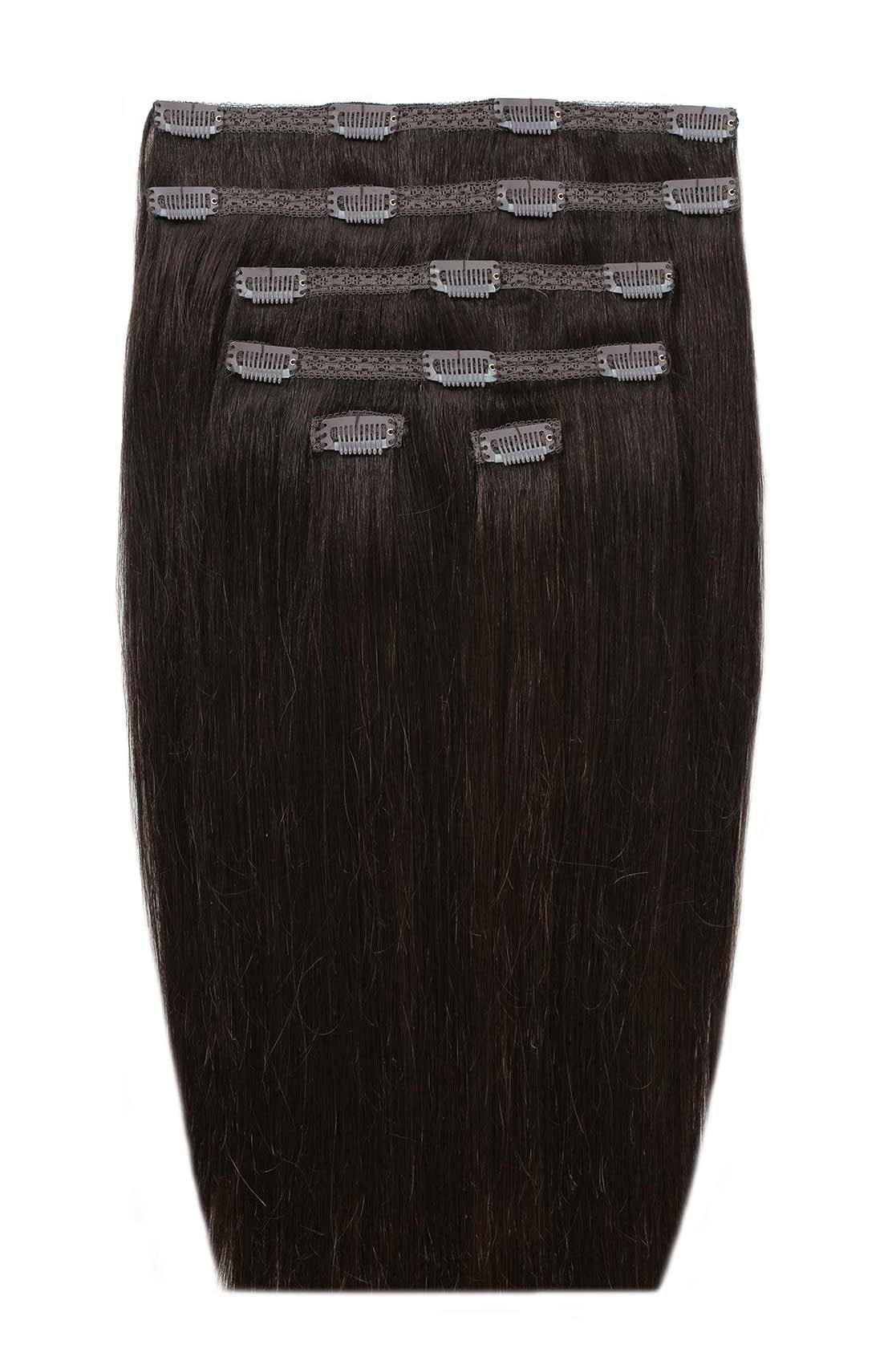 Beauty Works Double Hair Set Clip in Extensions 18 inch