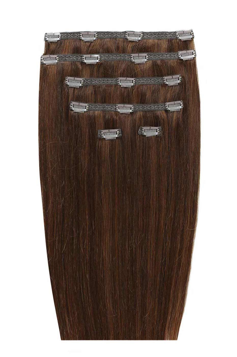 Beauty Works Double Hair Set Clip in Extensions 18 inch