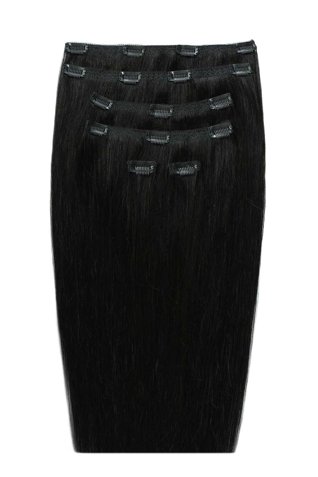 Beauty Works Double Hair Set Clip in Extensions 18 inch
