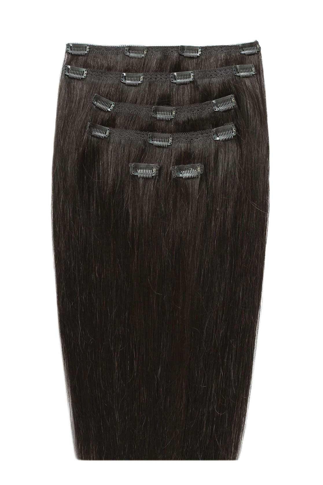 Beauty Works Double Hair Set Clip in Extensions 18 inch