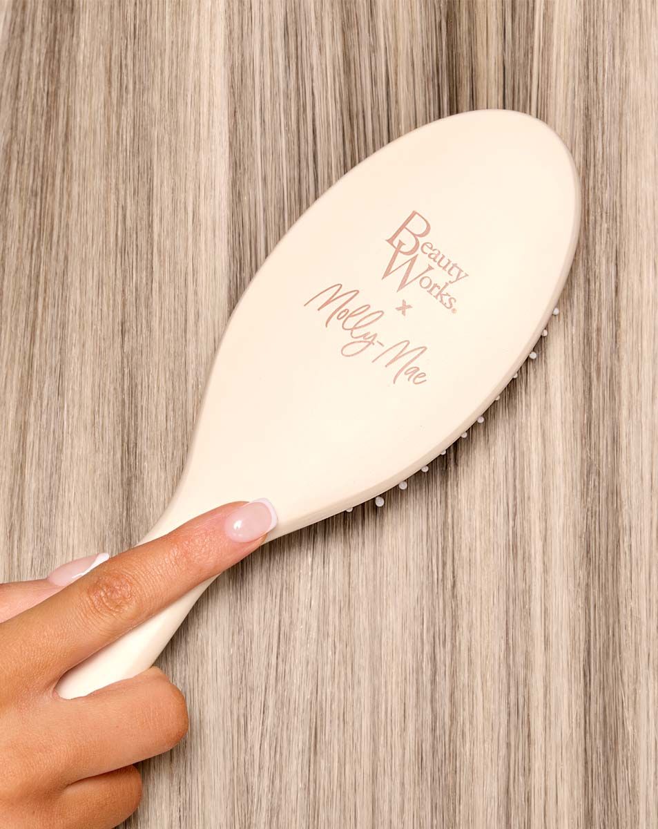 Beauty Works x Molly-Mae Soft Bristle Brush – Luxury Dressing Hair Brush