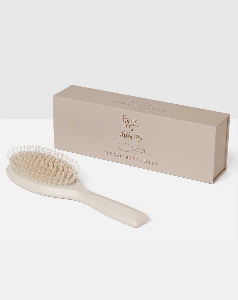 Beauty Works x Molly-Mae Soft Bristle Brush – Luxury Dressing Hair Brush