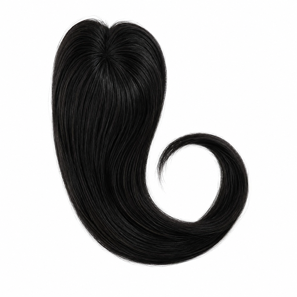 Stranded Clip In Hair Topper 100% Human Hair